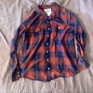 Red and blue flannel